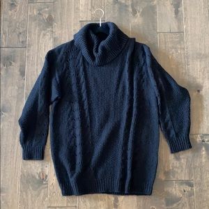 Armani Exchange wool tunic sweater
